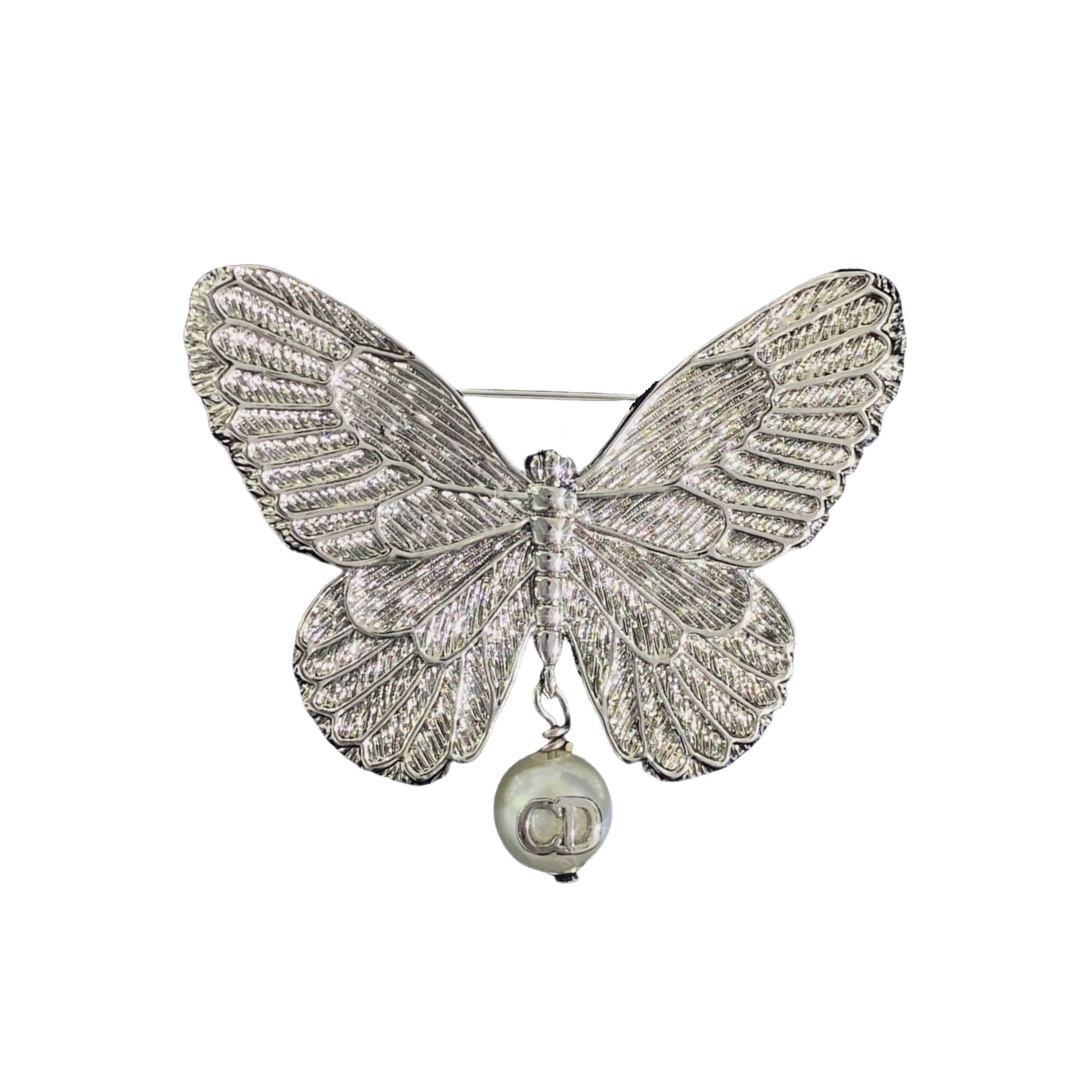 CDB055 Dior butterfly brooch pin - ccjewelryacc