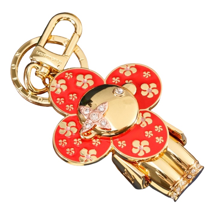 LVK031 Luxury designer Keychain for bag charm accessory - ccfashionjewelry