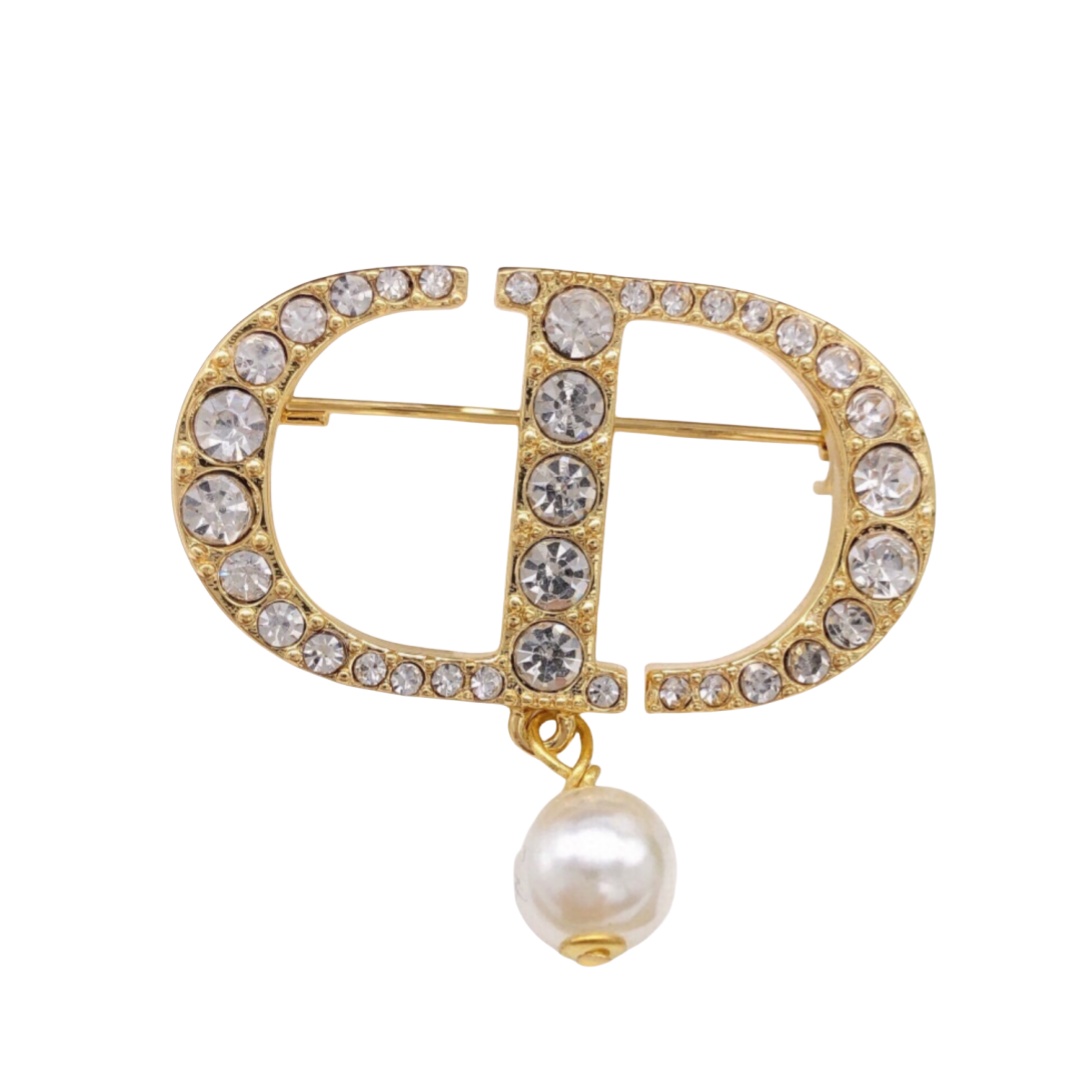 CDB024 Petit CD brooch Pin - ccjewelryacc