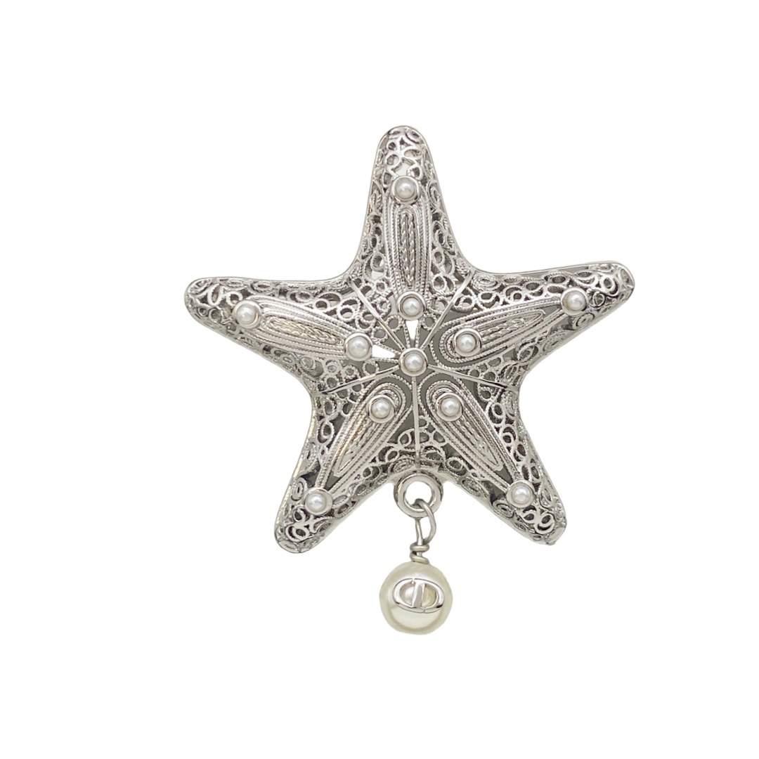 CDB028  CD star brooch pin - ccjewelryacc