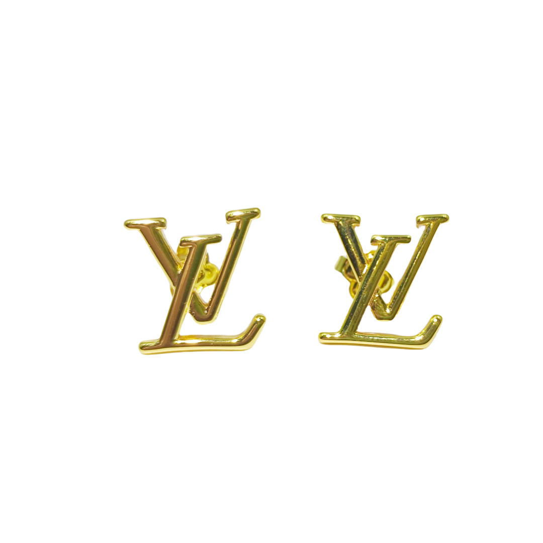 LVE039 VL logo Earrings - ccjewelryacc