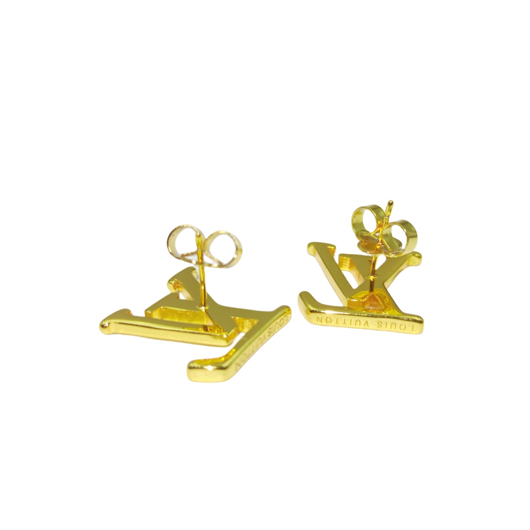 LVE039 VL logo Earrings - ccjewelryacc