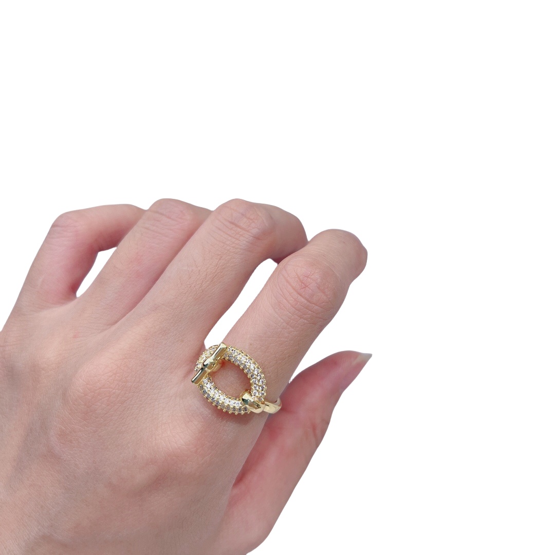 HMR009 Diamond Adage ring - ccjewelryacc