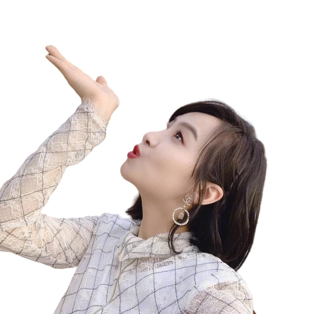 CCE036 Crystal and pearl No 5 and perfume bottl asymmetrical with CC logo stud drop earring - ccjewelryacc