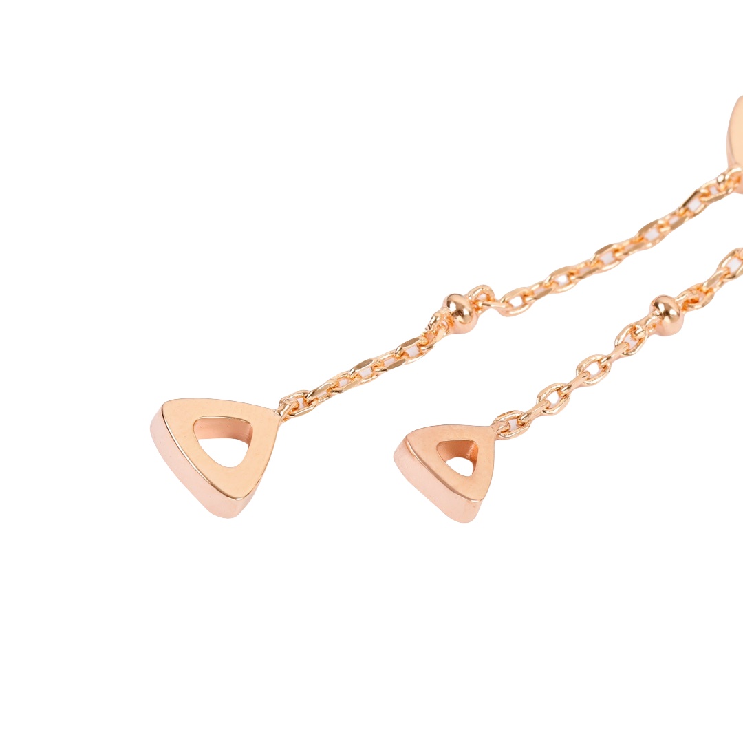 BGEV006 18k gold Fiorever tassels earrings - ccjewelryacc