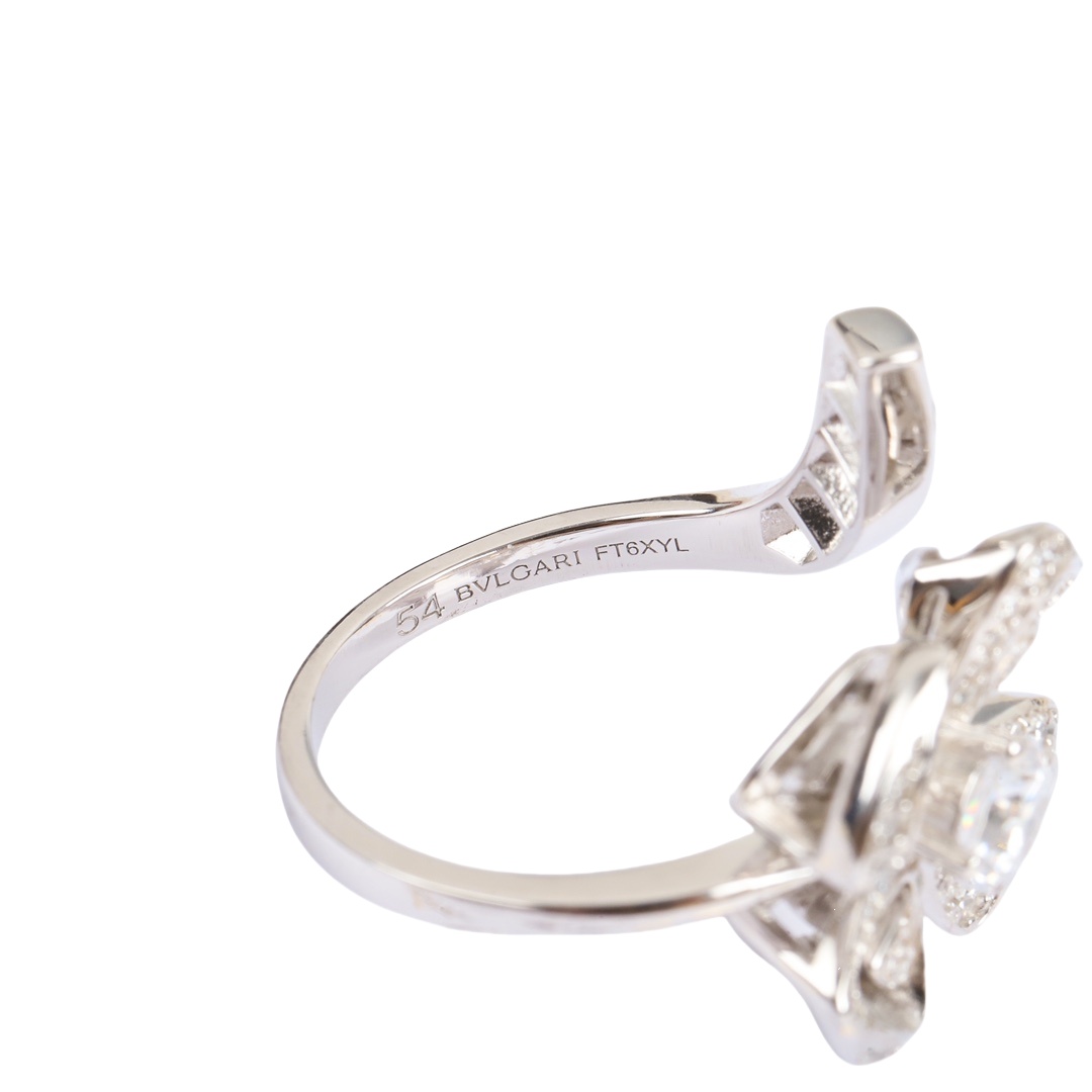 BGRV002 18k white gold Fiorever diamond Ring - ccjewelryacc