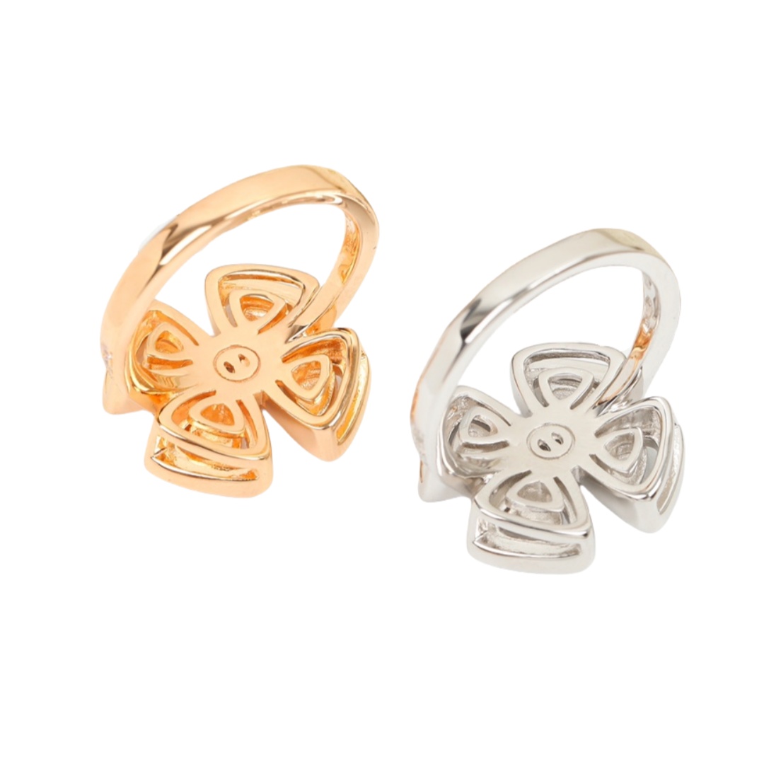 BGRV001 18k gold Fiorever diamond Ring - ccjewelryacc