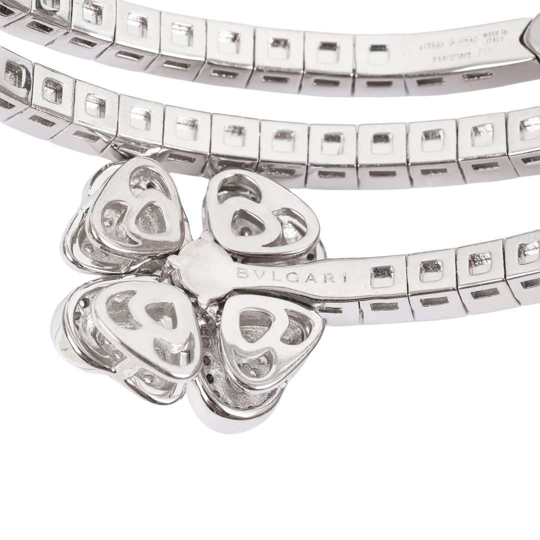 BGSV005 18k White gold Diamond fiorever bracelet - ccjewelryacc