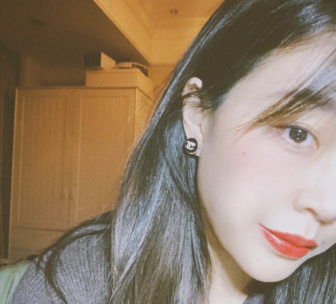 CCE707 Pink/black/white Round Ball bean with crystal cc logo stud Earring - ccjewelryacc