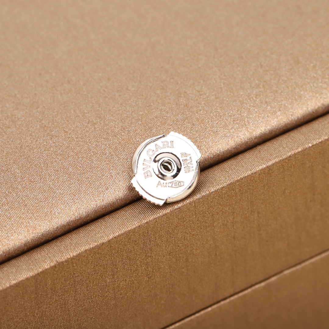 BGEV007 18k white gold Fiorever diamond tassels earrings - ccjewelryacc