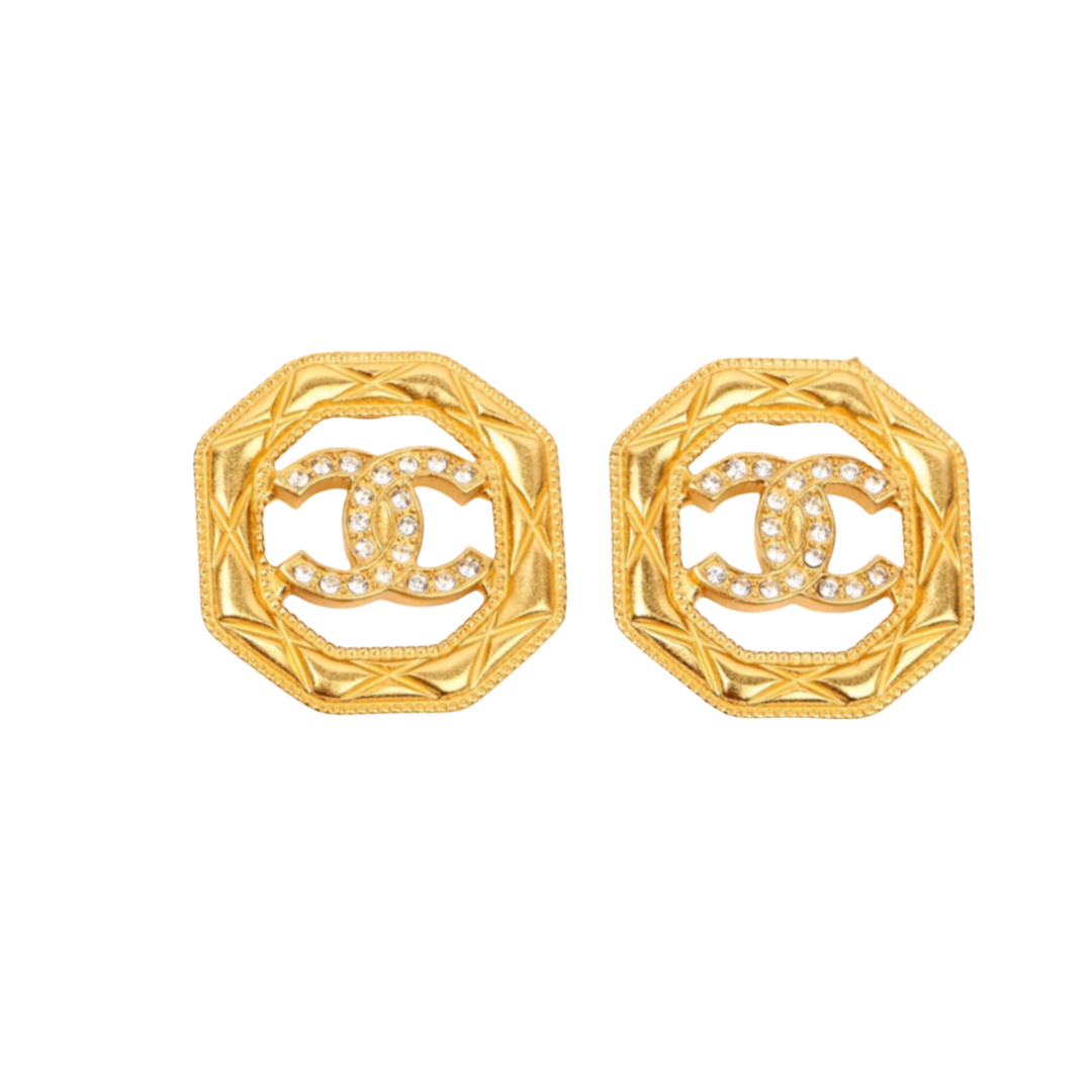 CCE745 CC Number 5 drop earrings - ccjewelryacc
