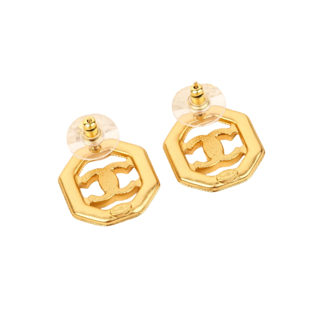CCE745 CC Number 5 drop earrings - ccjewelryacc