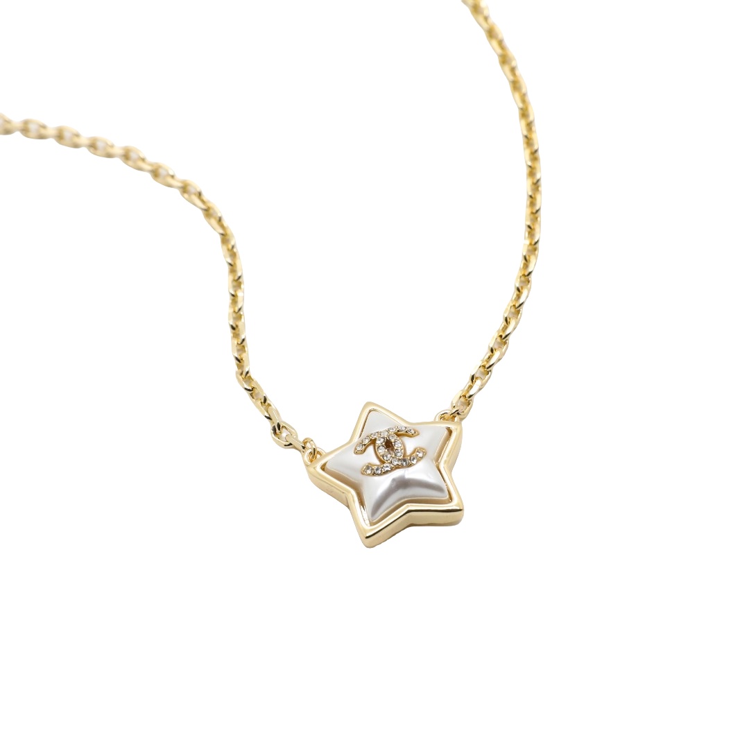 CCN072 CC 24C Star pendant Necklace - ccjewelryacc