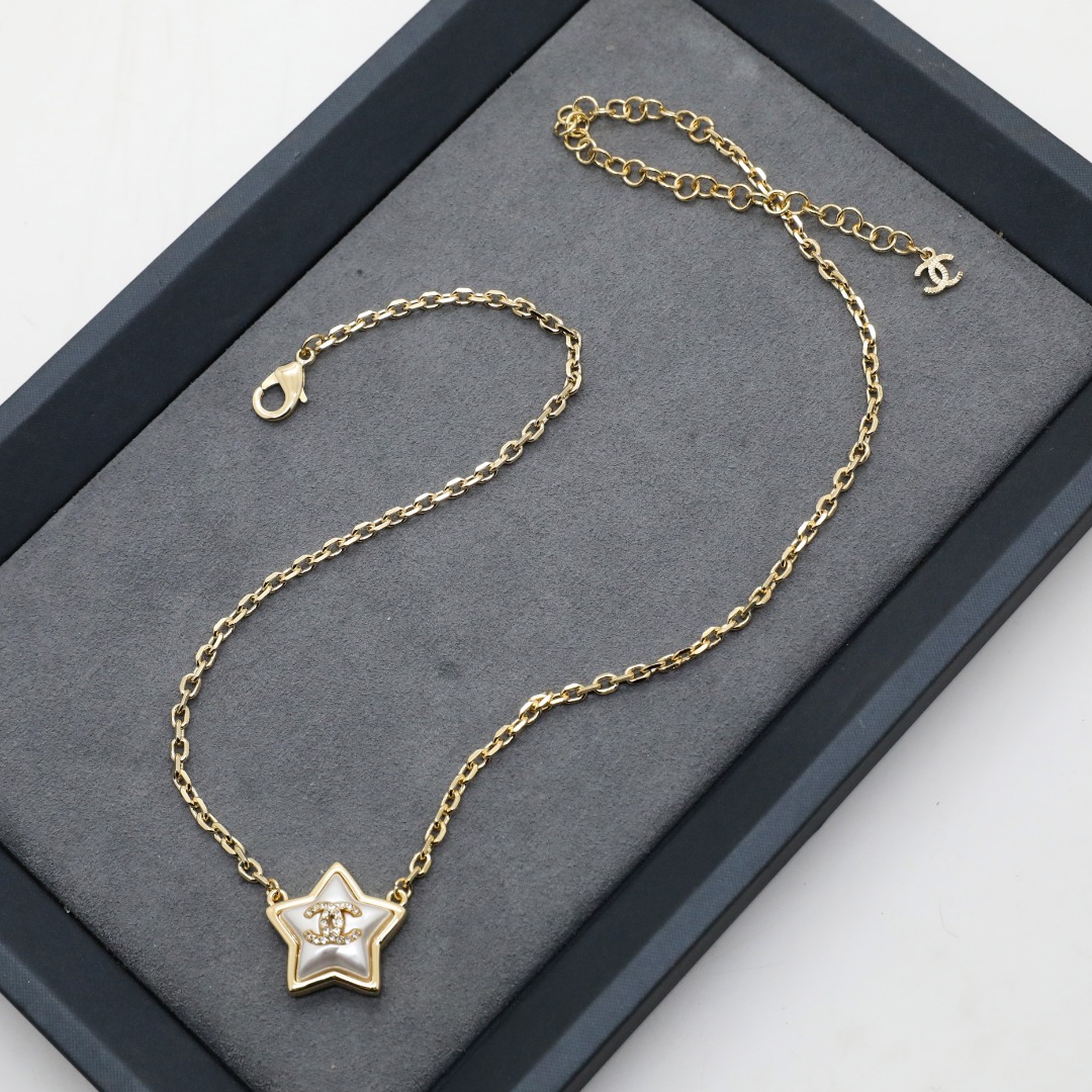 CCN072 CC 24C Star pendant Necklace - ccjewelryacc