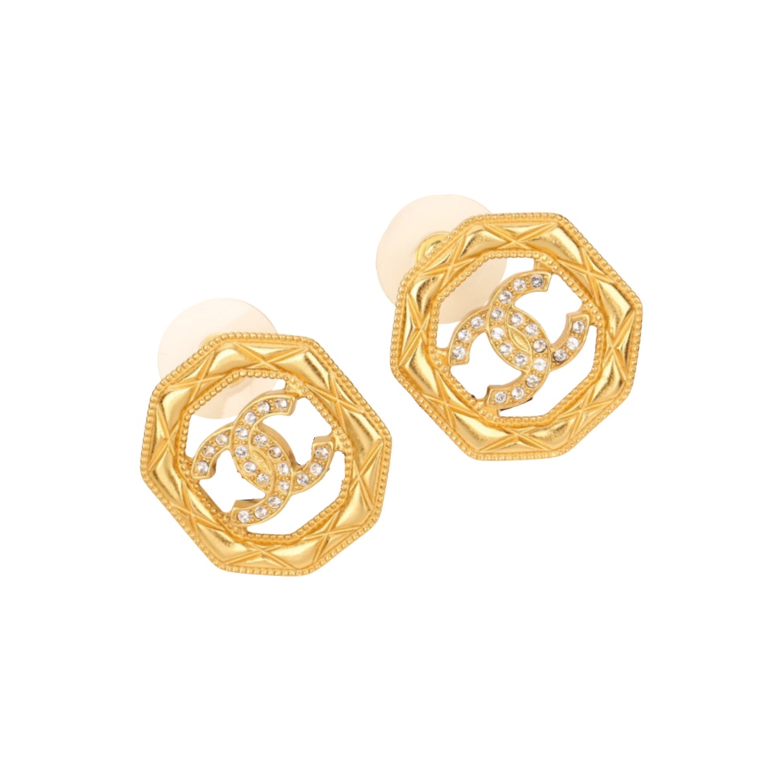 CCE745 CC Number 5 drop earrings - ccjewelryacc