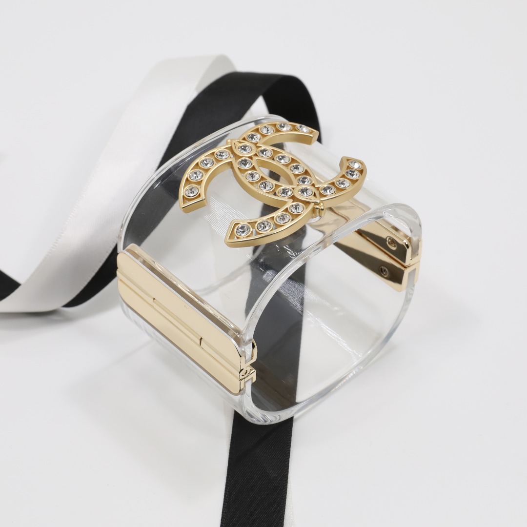 CCS058 CC Acrylic cuff bracelet - ccjewelryacc