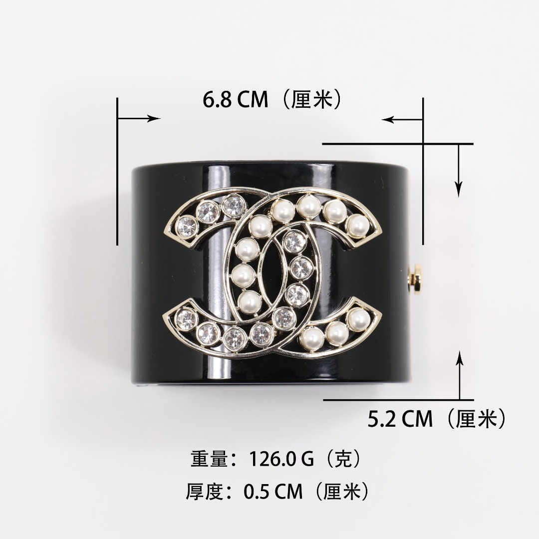 CCS010  CC acrylic cuff Bracelet - ccjewelryacc