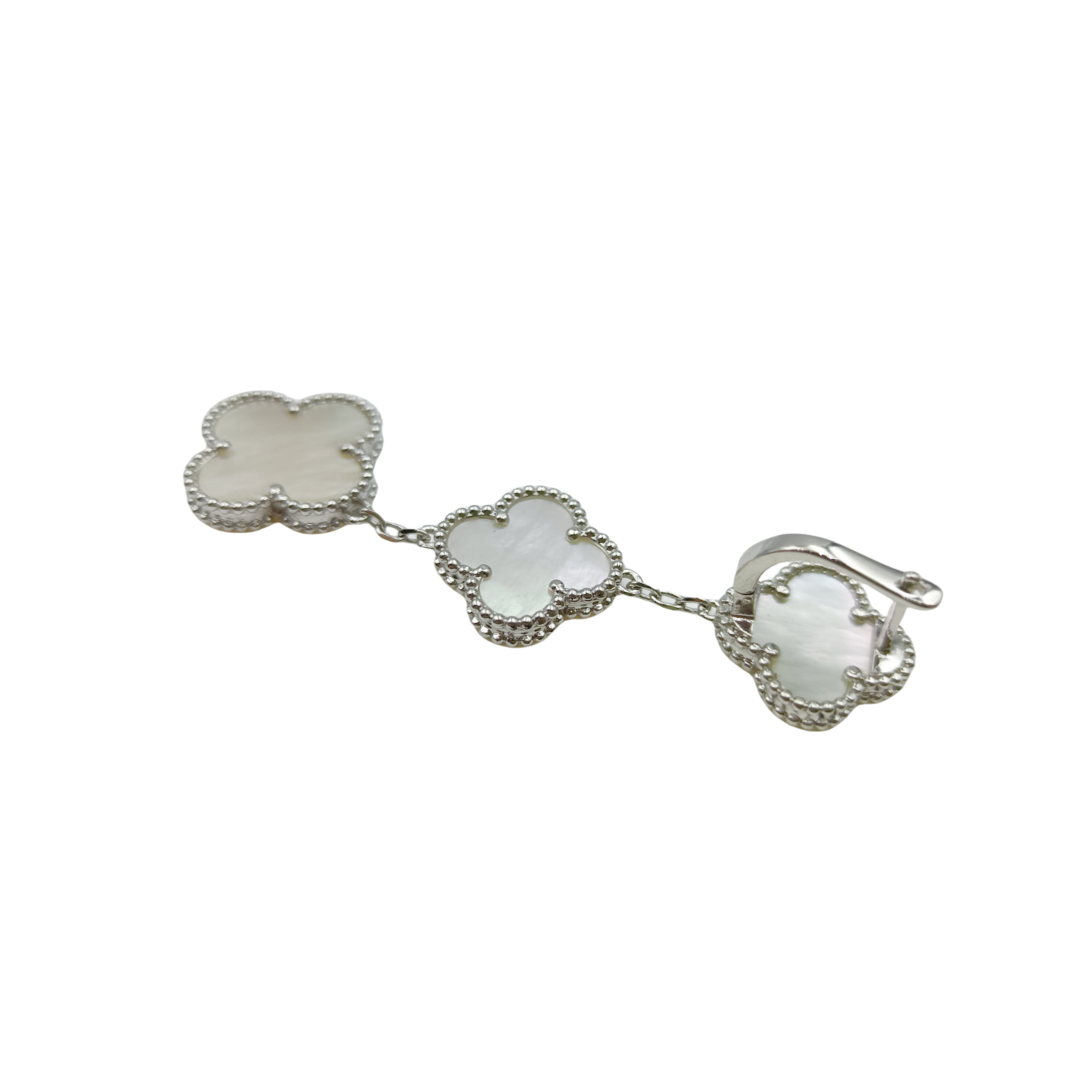 VCE022 VCA Magic Alhambra stud Clip earring 3 motifs - ccjewelryacc