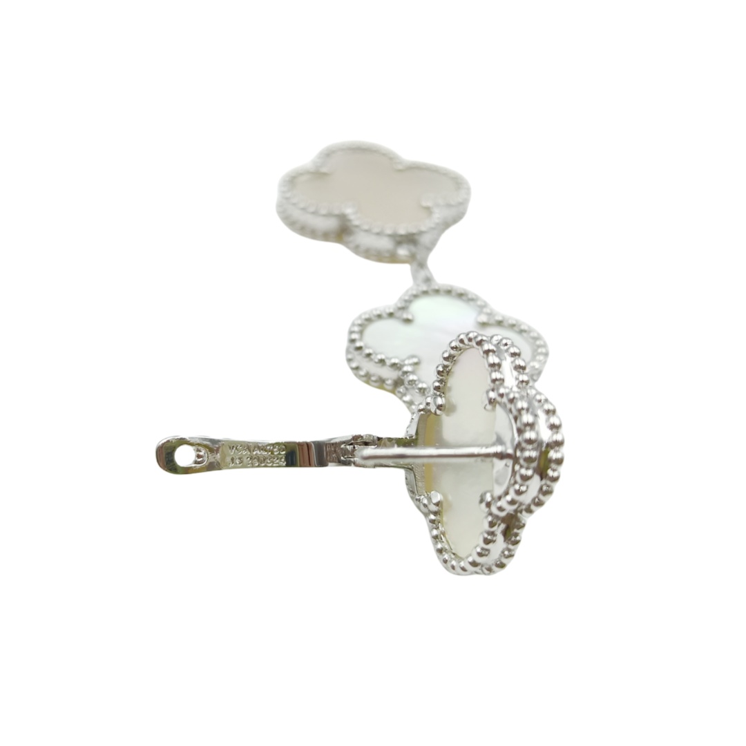 VCE022 VCA Magic Alhambra stud Clip earring 3 motifs - ccjewelryacc