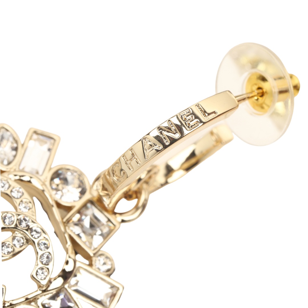 CCE187 Chanel 23c Baroco style crystal stud earring - ccjewelryacc