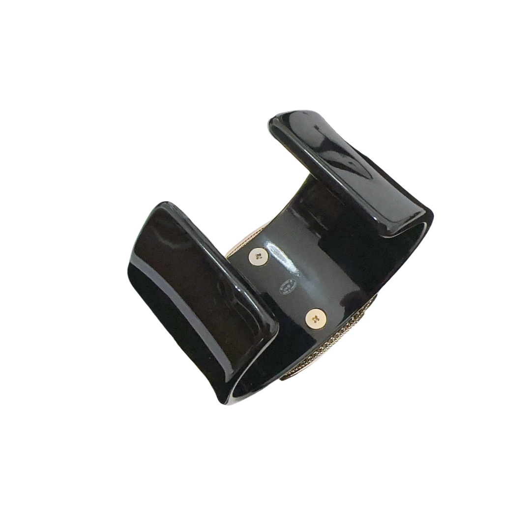 CCS046 Chanel 23S acrylic eyeshadow compact cuff bracelet - ccjewelryacc