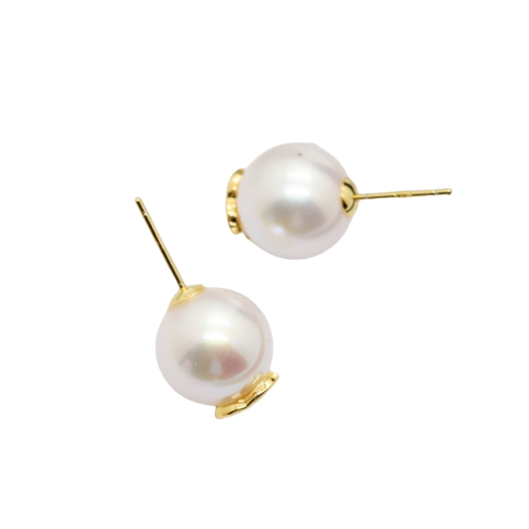 CCE220 CC pearl earrings - ccjewelryacc