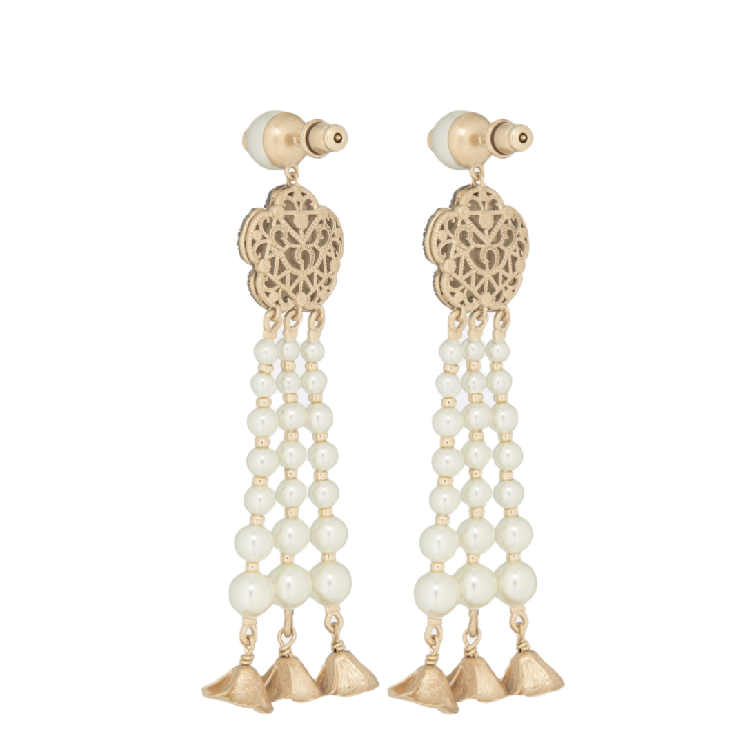 CDN020 Dior Jardin Enchanté necklace and Earrings - ccjewelryacc