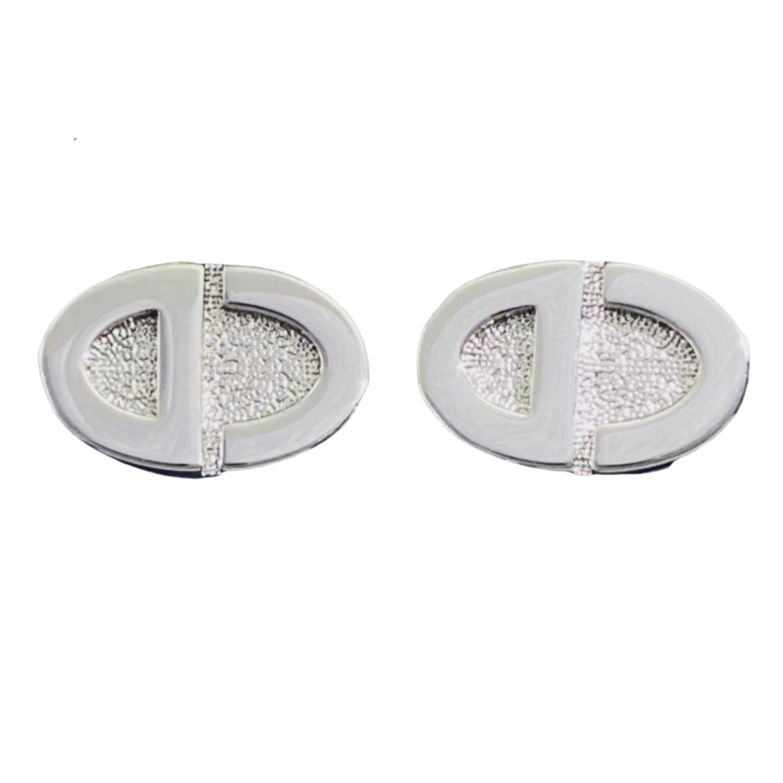 CDE311 Metal gold plated CD stud Earrings for Women - ccjewelryacc