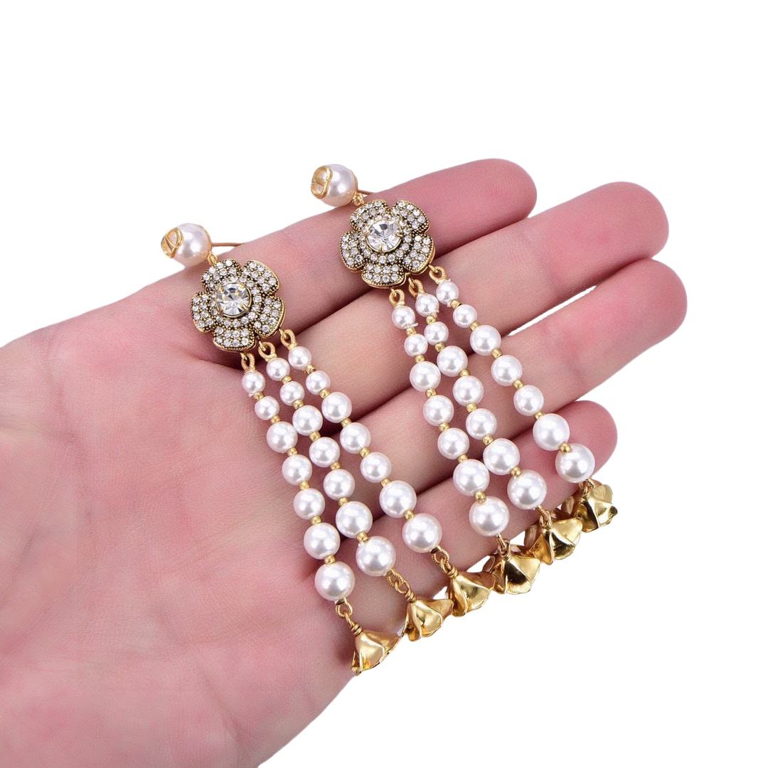 CDE013 Dior Jardin Enchanté Earrings - ccjewelryacc