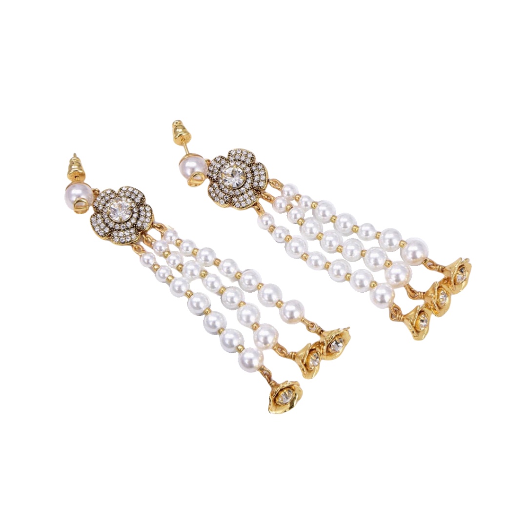 CDE013 Dior Jardin Enchanté Earrings - ccjewelryacc