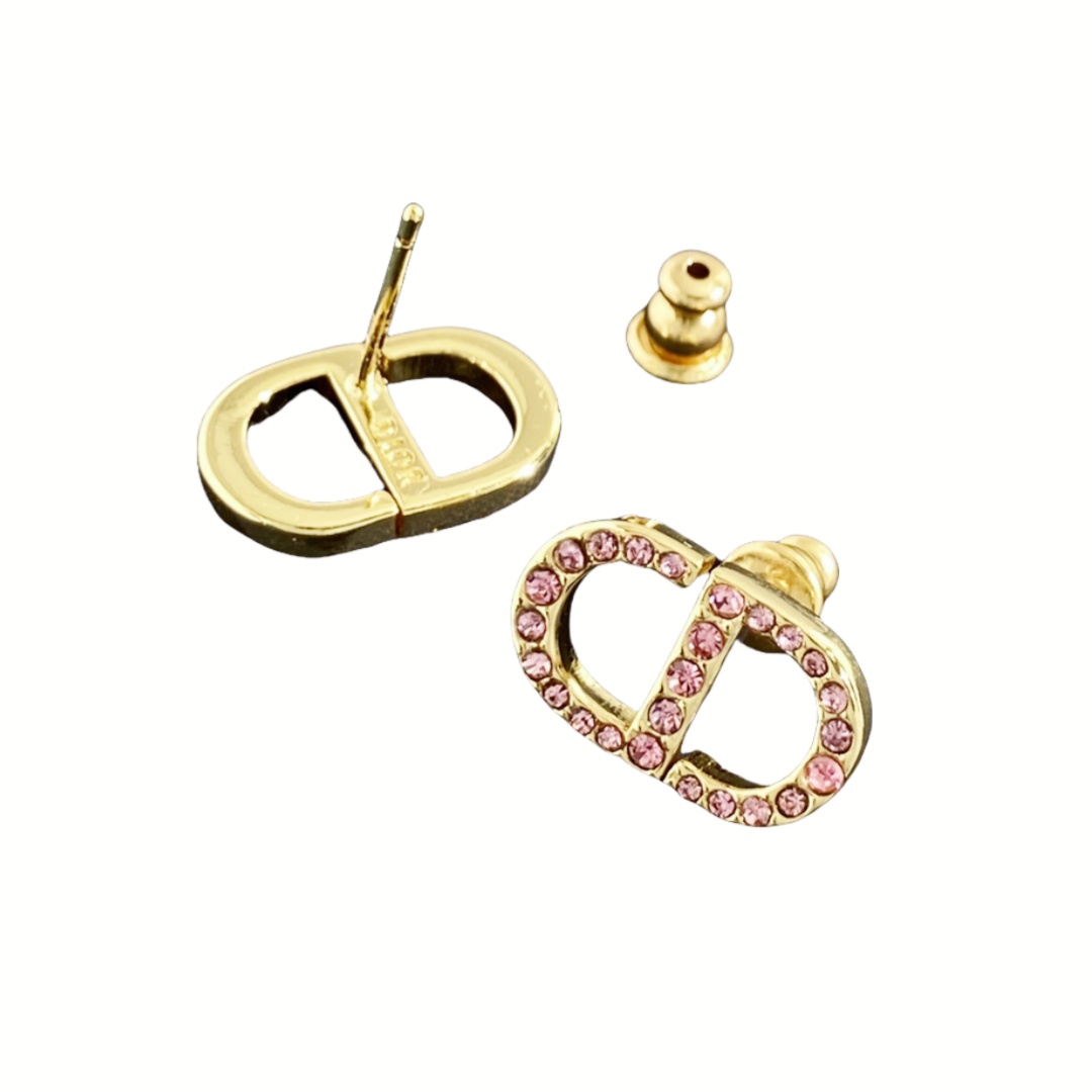CDE303 Dior Petit CD stud Earrings for Women - ccjewelryacc