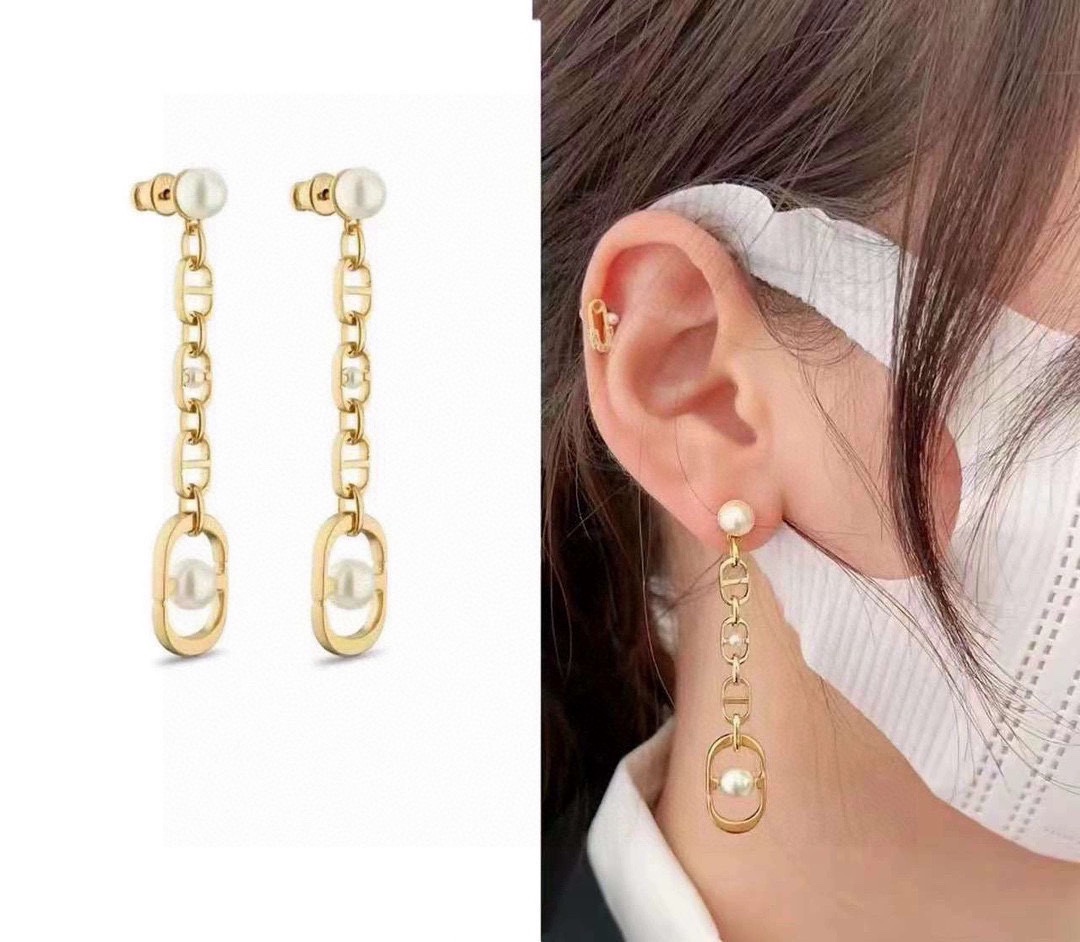 CDE223 Dior 30 Montaigne Jolie earrings for women - ccjewelryacc