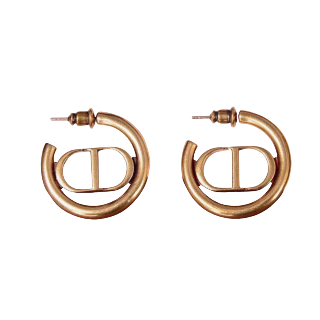 CDE260 Dior 30 montaigne hook earring - ccjewelryacc