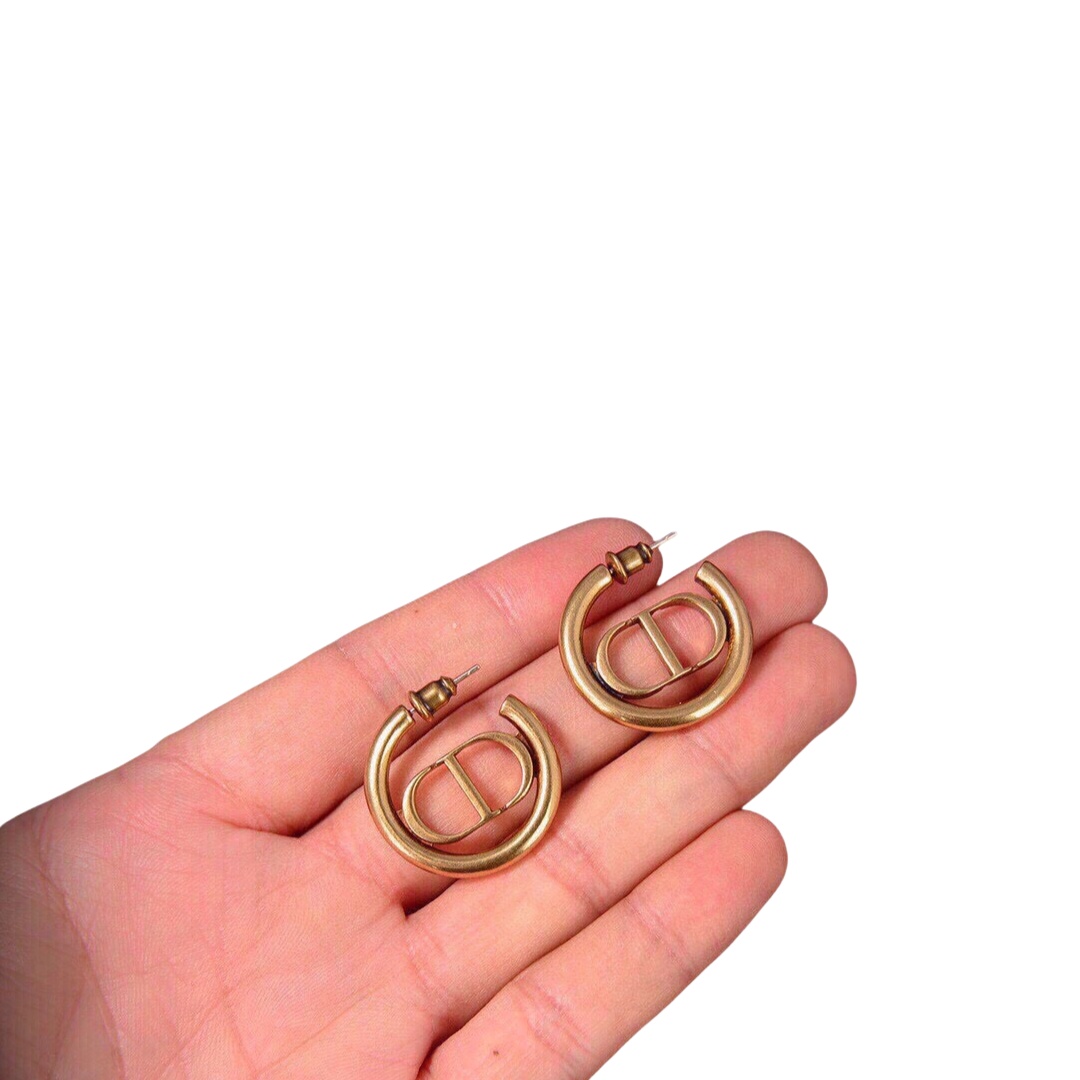 CDE260 Dior 30 montaigne hook earring - ccjewelryacc