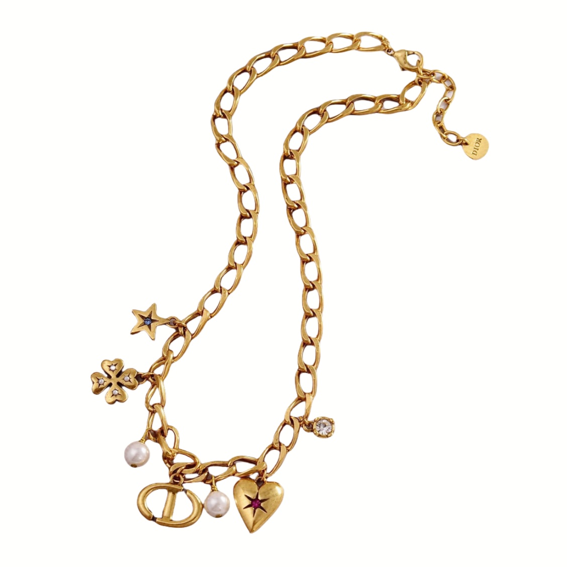 CDN317 Dior Lucky charms choker necklace Bracelet - ccjewelryacc