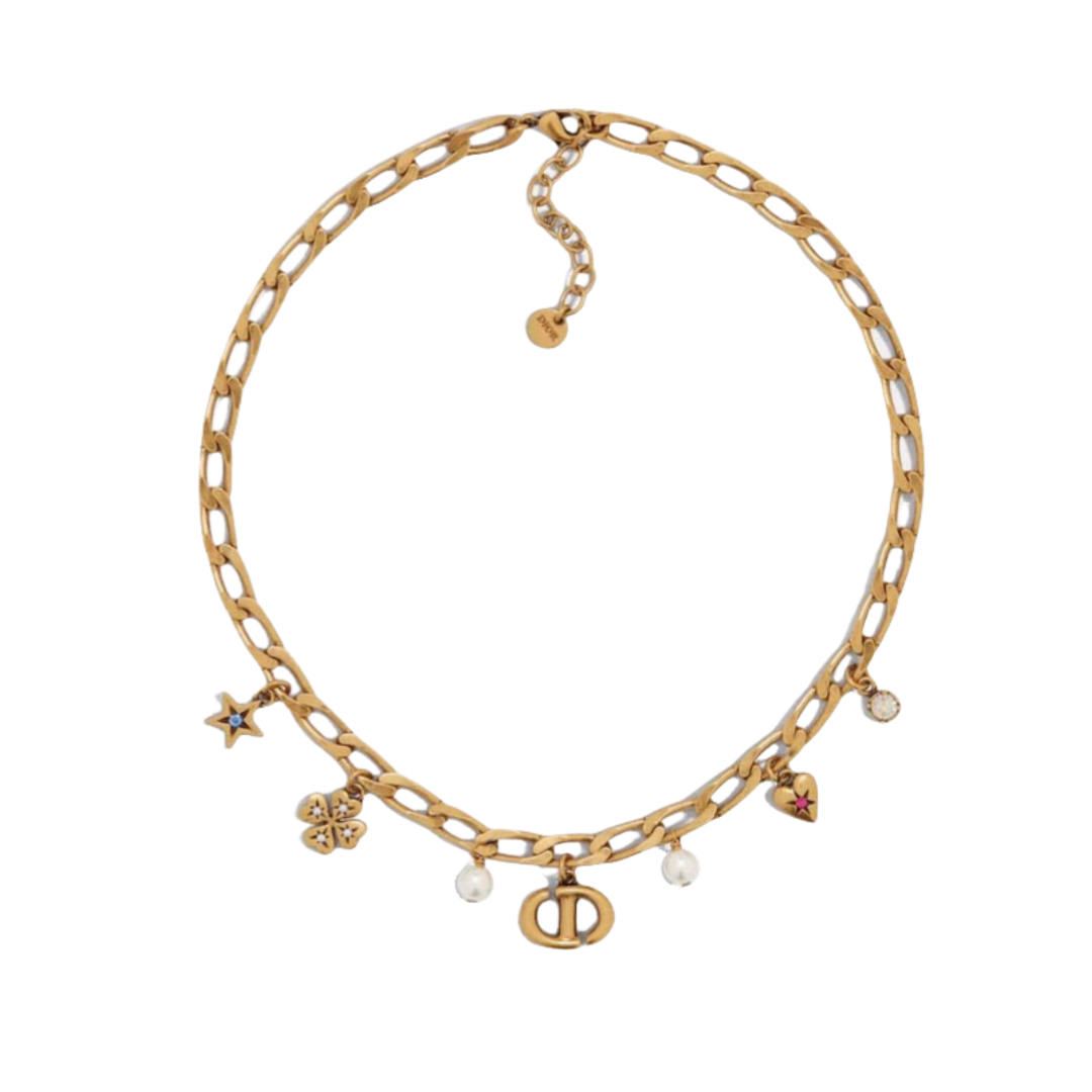 CDN317 Dior Lucky charms choker necklace Bracelet - ccjewelryacc