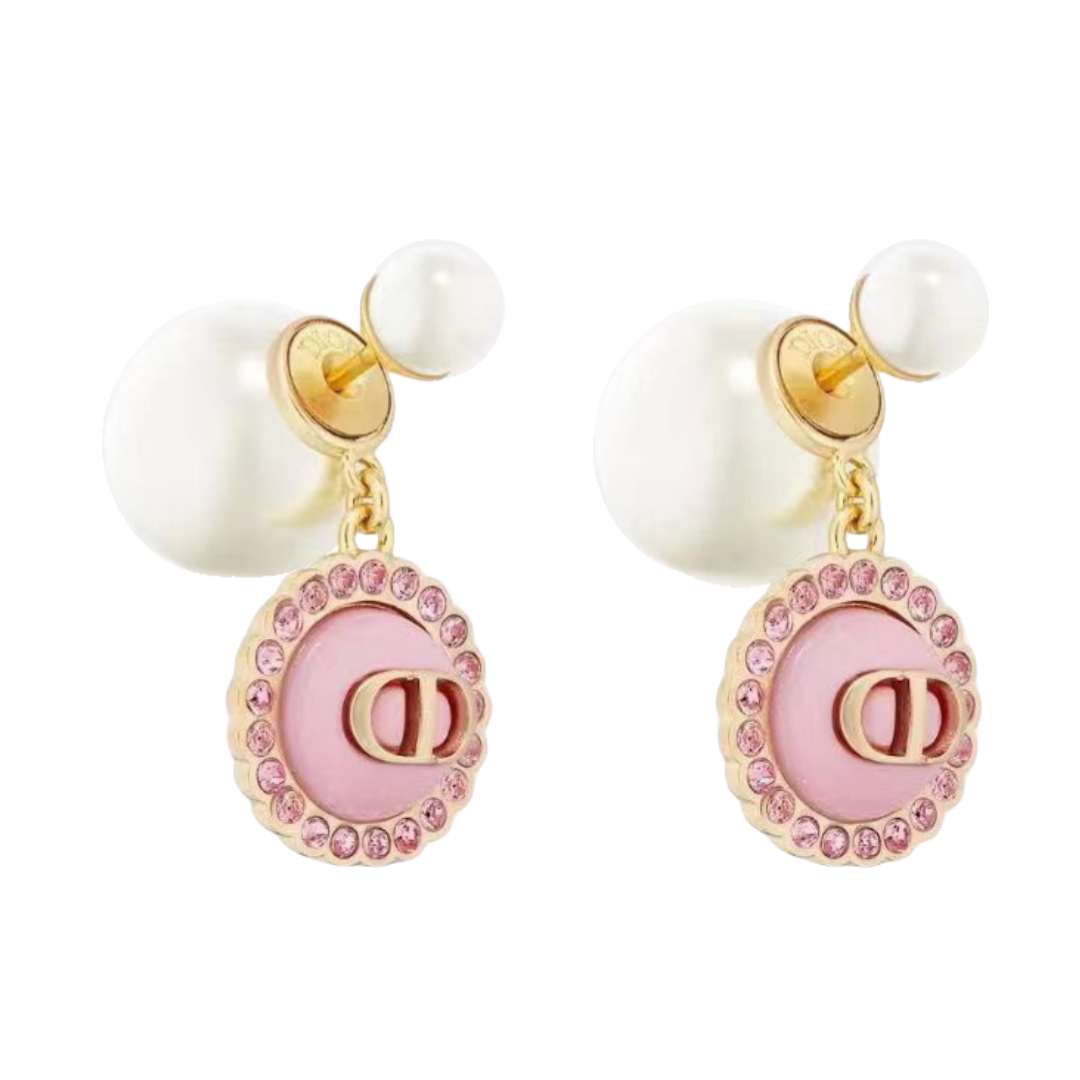 CDE193 CD Drop earrings - ccjewelryacc