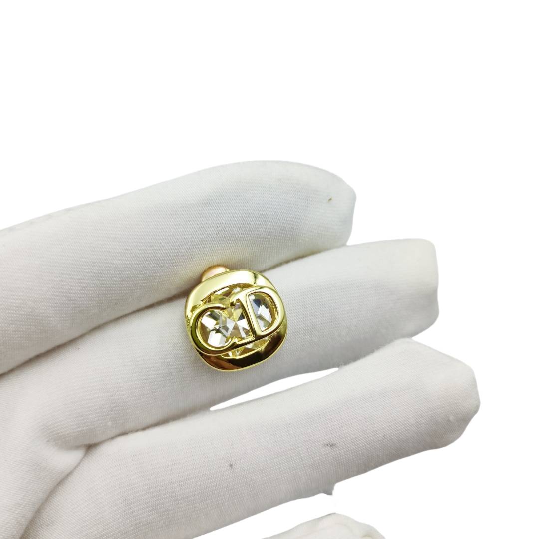 CDE211 CD diamond earrings - ccjewelryacc