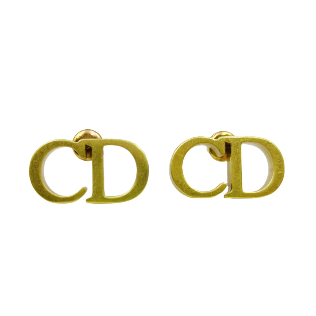CDE152 Metal CD Stud earrings - ccjewelryacc