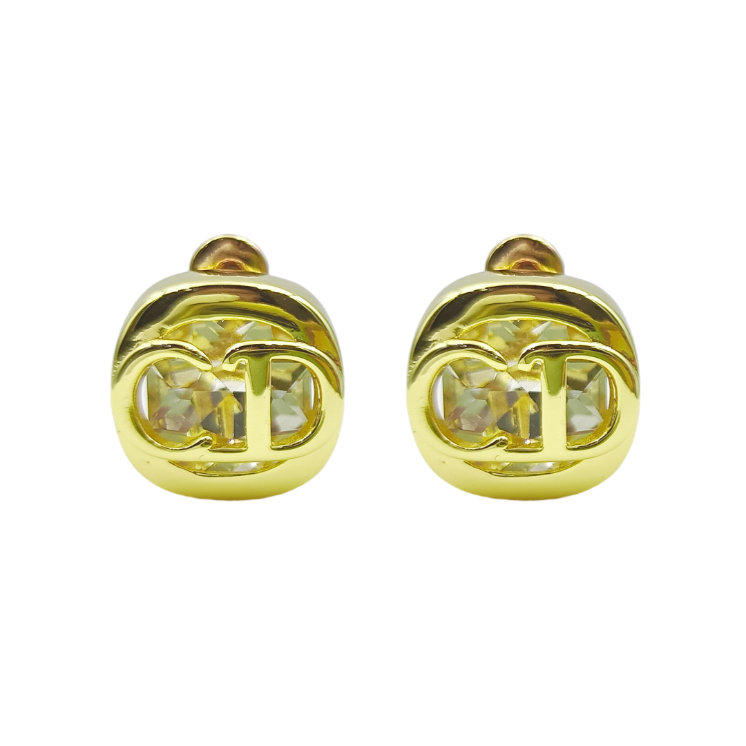 CDE211 CD diamond earrings - ccjewelryacc