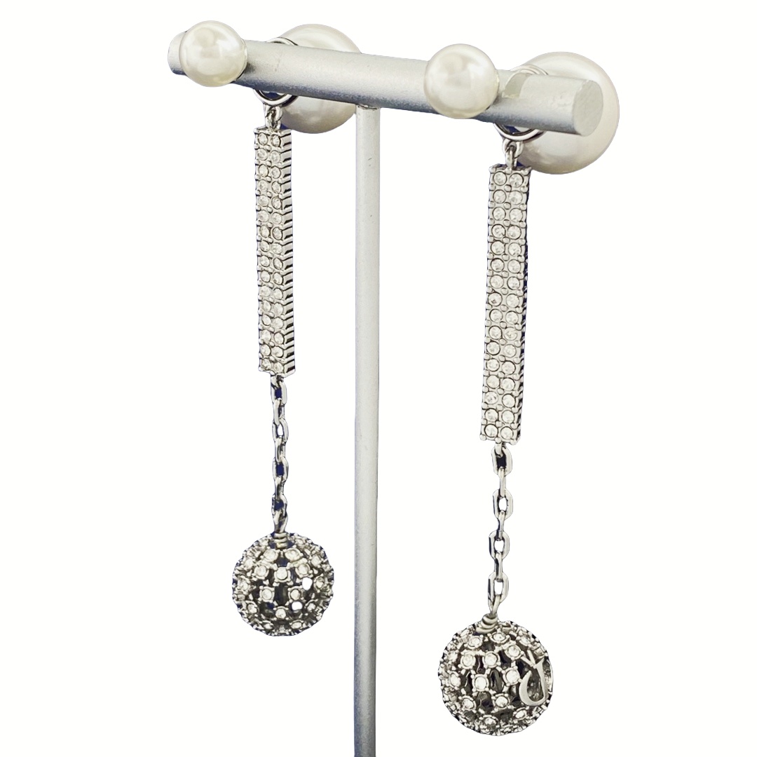 CDE308 Dior Tribales tassels earrings - ccjewelryacc