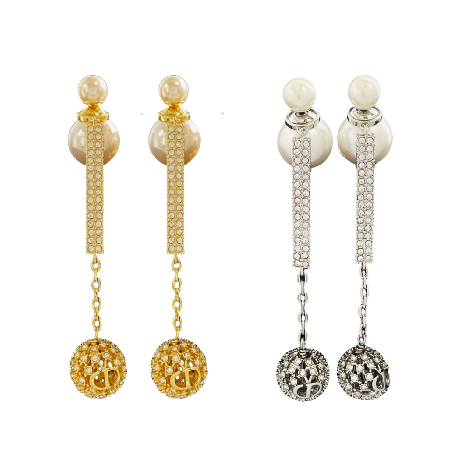 CDE308 Dior Tribales tassels earrings - ccjewelryacc