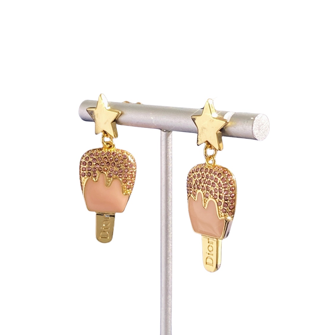 CDE316 CD ice cream Earrings - ccjewelryacc