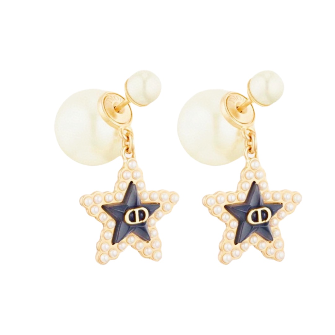 CDE029 Dior Tribales star earrings necklace bracelet - ccjewelryacc