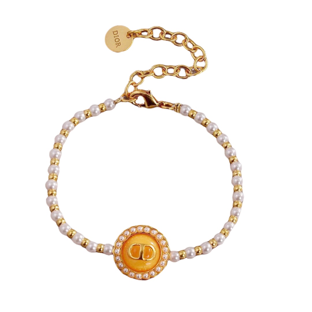 CDE056 Dior CD Tribales Earrings bracelet necklace - ccjewelryacc