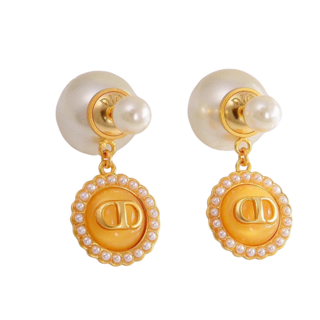 CDE056 Dior CD Tribales Earrings bracelet necklace - ccjewelryacc