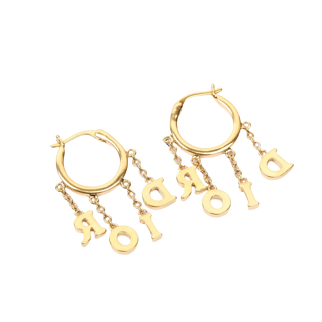CDE239 Dio(r) evolution charms drop Earrings - ccjewelryacc