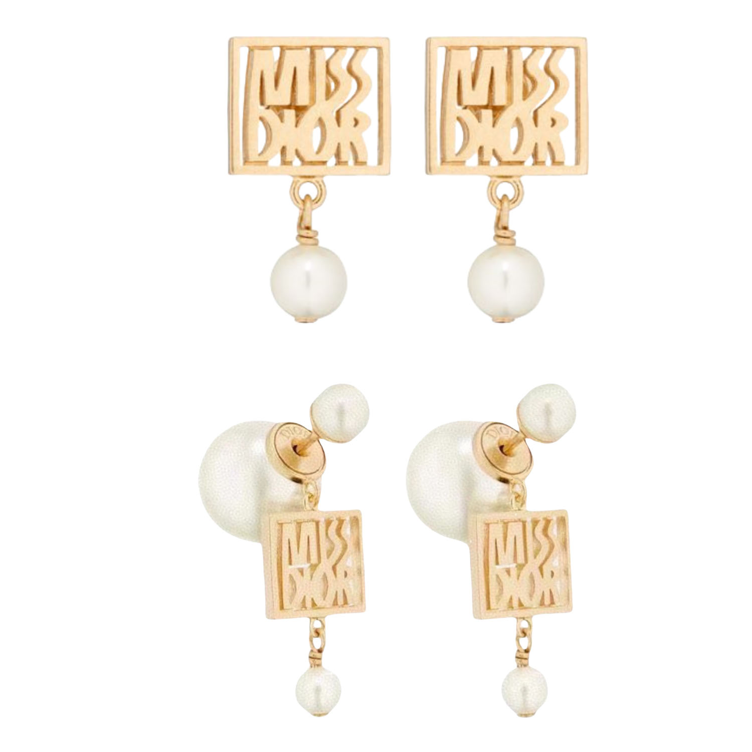 CDE031 Dior Miss dior earrings necklace - ccjewelryacc