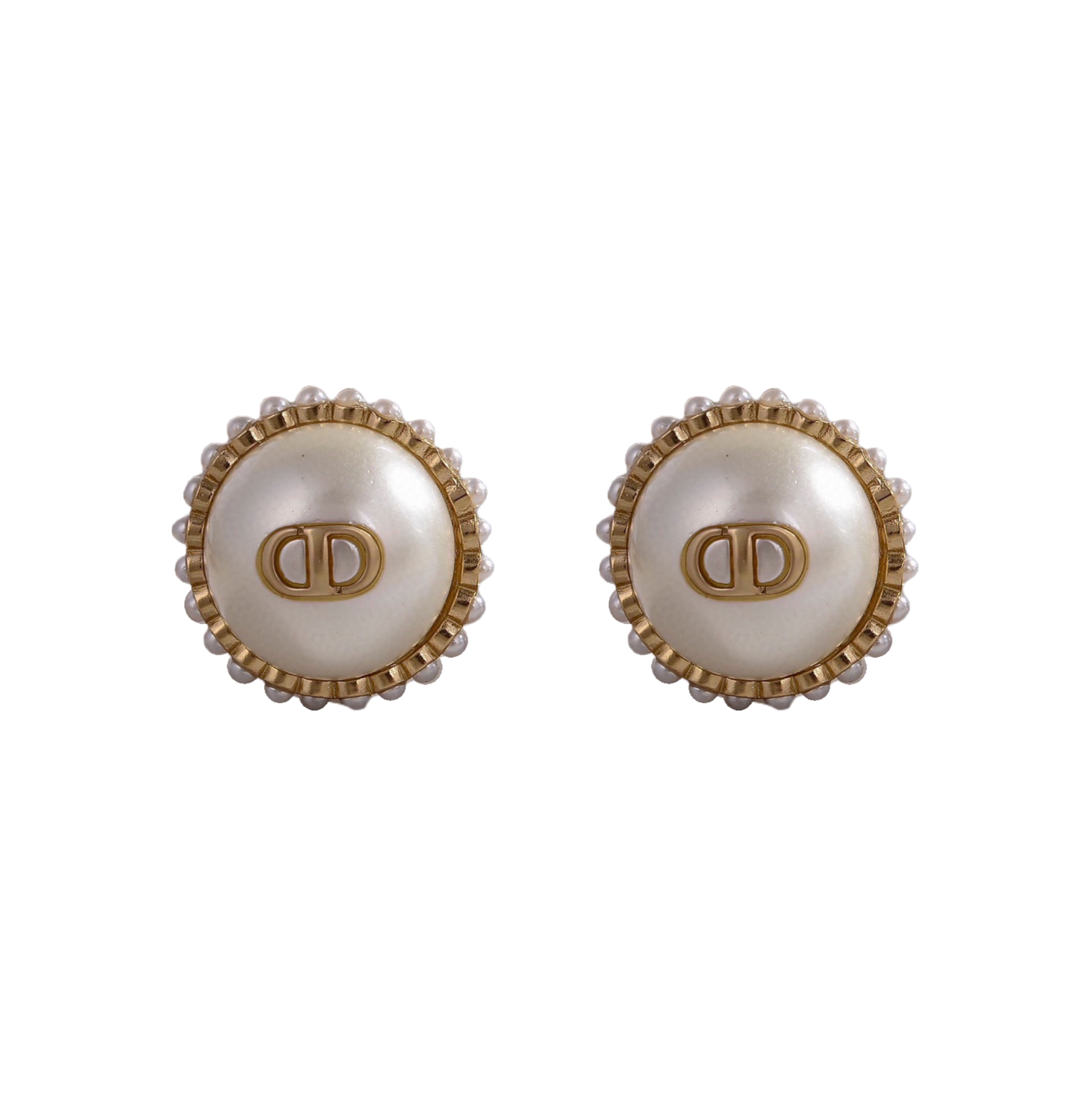 CDE063 CD resin Pink Tribales Stud earrings - ccjewelryacc
