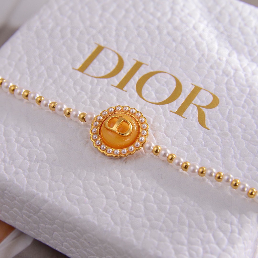 CDE056 Dior CD Tribales Earrings bracelet necklace - ccjewelryacc